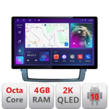 Navigatie Kia Sorento 2006-2009 Qled 2K Octa Core 4+64 LTE 4G DSP Wifi 5Ghz android auto carplay radio gps internet EDT-E413-2K
