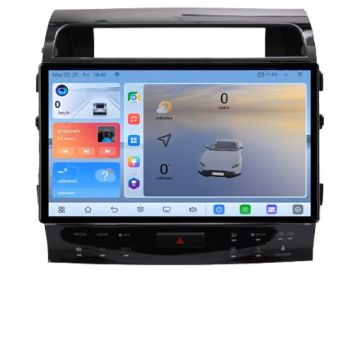 Navigatie Toyota Land Cruiser V8 L200 2009-2020 8 Core 2.2 Ghz 8+128 Qled 1K ADAS 4G LTE GPS kit-381-type-b+EDT-E410V3