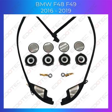 Lumini ambientale BMW F48 F49 2016 - 2019 capace boxe iluminate control din telefon sau sistemul original