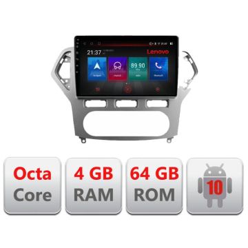 Navigatie Ford Mondeo 2006-2010 E-MONDEO-AC Octa Core cu Android Radio Bluetooth Internet GPS WIFI DSP 4+64GB 4G RESIGILAT