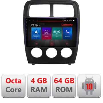 Navigatie Dodge Caliber 2010-2012 E-CALIBER Octa Core cu Android Radio Bluetooth Internet GPS WIFI DSP 4+64GB 4G RESIGILAT