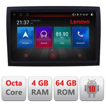 Navigatie Fiat Ducato 2006- E-DUCATO Octa Core cu Android Radio Bluetooth Internet GPS WIFI DSP 4+64GB 4G v1 RESIGILAT