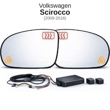 Senzor unghi mort Volkswagen Scirocco 2009-2016 — oglindă dedicată