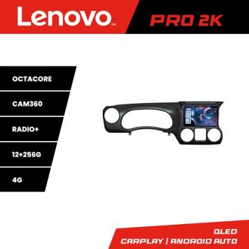 Navigatie Jeep Wrangler 2014-2016 Android radio gps internet 8 core QLED 2K 12+256 360 Lenovo