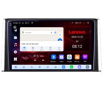 Navigatie Toyota Auris 2017- Lenovo Kit-AURIS 8 Core 2.2 Ghz 8+128 Qled Incell 1K Android 360 Carplay DSP AHD 1080P ADAS 4G Wifi 5Ghz Bluetooth PRO
