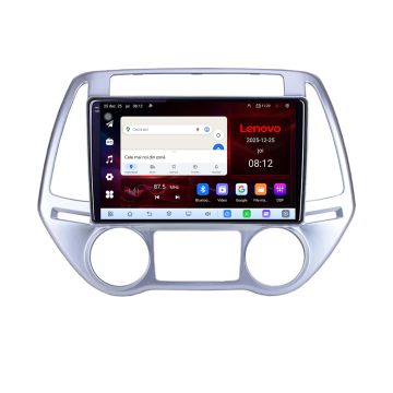 Navigatie Hyundai I20 2011-2014 manual si automat 8 Core 2.2 Ghz 8+128 Qled Incell 1K Android 360 Carplay DSP AHD 1080P ADAS 4G Wifi 5Ghz Bluetooth PRO