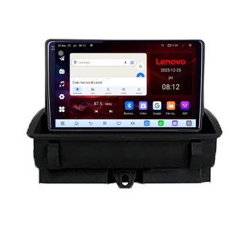 Navigatie Audi Q3 2011-2018 8 Core 2.2 Ghz 8+128 Qled Incell 1K Android 360 Carplay DSP AHD 1080P ADAS 4G Wifi 5Ghz Bluetooth PRO