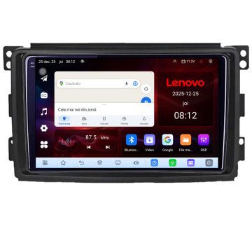 Navigatie Smart 2005-2010 Lenovo Kit-SMART05 8 Core 2.2 Ghz 8+128 Qled Incell 1K Android 360 Carplay DSP AHD 1080P ADAS 4G Wifi 5Ghz Bluetooth PRO