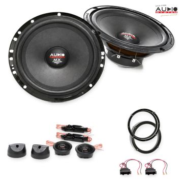 Pachet difuzoare VW Golf VII 3 uși (AU) 2013-2016 Audio System MX componente dedicate uși față