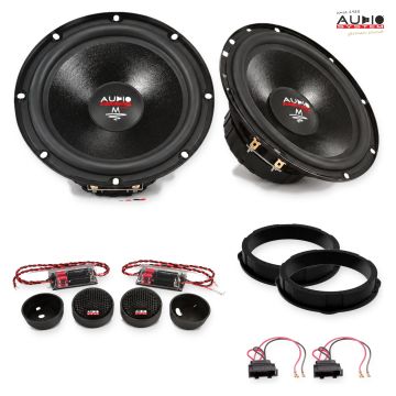 Pachet difuzoare VW Polo (AW) 2021-2024 Audio System M-Series componente dedicate uși față