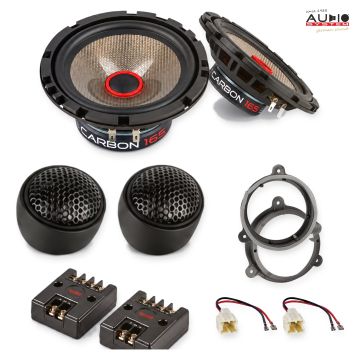 Pachet difuzoare Renault Master III (M) 2014-2018 Audio System CARBON componente dedicate uși față