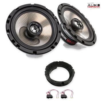 Pachet difuzoare Seat Arona (KJ) 2017-2021 Audio System CARBON coaxiale dedicate uși spate