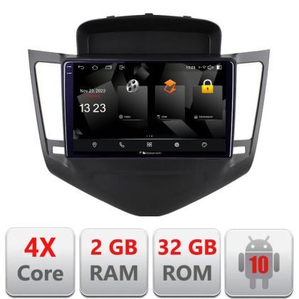 Navigatie Chevrolet Cruze 5230-045 Android Ecran 720P Quad Core 2+64 carplay android auto