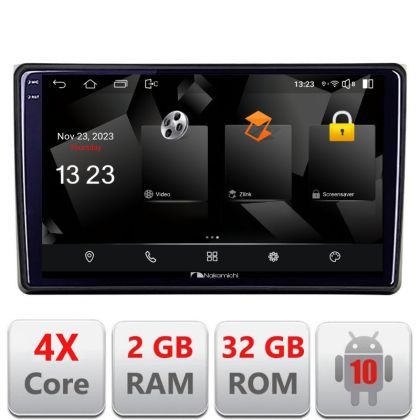 Navigatie Audi A4 B6 Quad Core 5230-050 Android Ecran 720P Quad Core 2+64 carplay android auto
