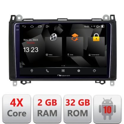 Navigatie Mercedes VW 5230-068 Android Ecran 720P Quad Core 2+64 carplay android auto