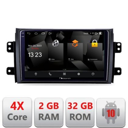 Navigatie Suzuki SX4 2006-2013 5230-124 Android Ecran 720P Quad Core 2+64 carplay android auto
