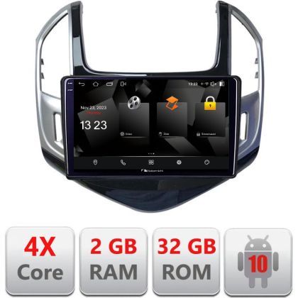 Navigatie Chevrolet Cruze 2013- 5230-1267 Android Ecran 720P Quad Core 2+64 carplay android auto