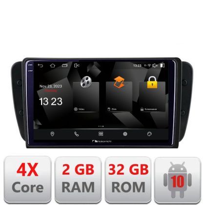 Navigatie Seat Ibiza 2008-2014 5230-246 Android Ecran 720P Quad Core 2+64 carplay android auto
