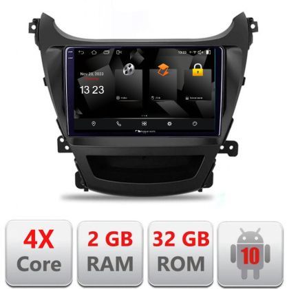 Navigatie Hyundai Elantra 2013-2015 5230-359 Android Ecran 720P Quad Core 2+64 carplay android auto
