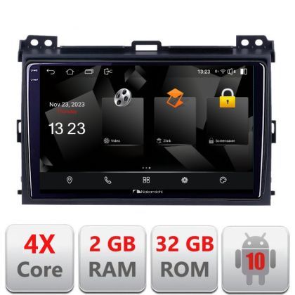 Navigatie Toyota Prado 2007- 5230-456 Android Ecran 720P Quad Core 2+64 carplay android auto