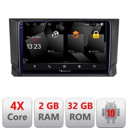 Navigatie Seat Arona Android Ecran 720P Quad Core 2+64 carplay android auto