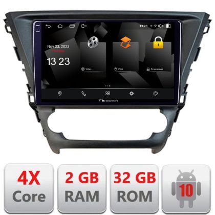 Navigatie Toyota Avensis 2015-2019 Android Ecran 720P Quad Core 2+64 carplay android auto