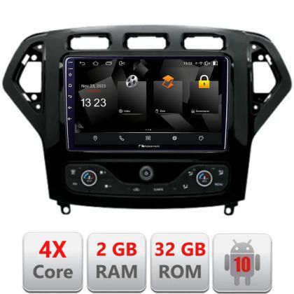 Navigatie Ford Mondeo 2007-2010 Android Ecran 720P Quad Core 2+64 carplay android auto