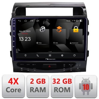 Navigatie Toyota Landcruiser J150 2010-2018 Android Ecran 720P Quad Core 2+64 carplay android auto