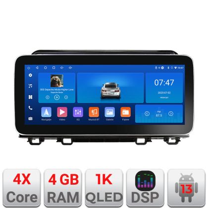 Navigatie Honda CRV 2016-2022 K-CRV19 Edotec 4+64 12.3 inch Incell 1K android Wifi 5Ghz gps internet