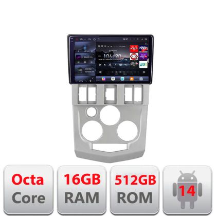 Navigatie Dacia Logan 1 2003-2010 Edotec Kit-logan 8 core QLED 2K 12+256GB 360 Android Waze USB Navigatie Internet Youtube Radio