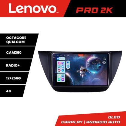 Navigatie Mitubishi Lancer 2001-2007 Lenovo Kit-LANCER07 8 core QLED 2K 12+256 360 Android Waze USB Navigatie Internet Youtube Radio