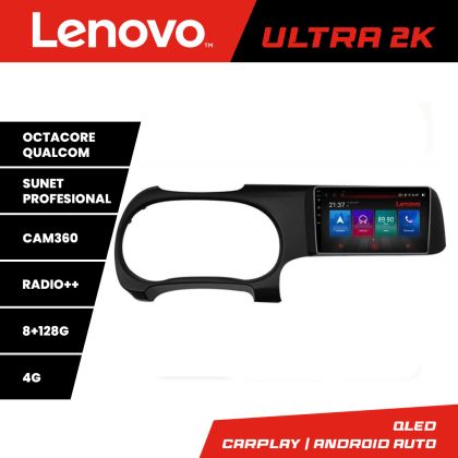 Navigatie Hyundai I10 2020 M-i10 Octa Core Android Radio Bluetooth GPS WIFI/4G DSP 2K 8+128GB 360 Toslink