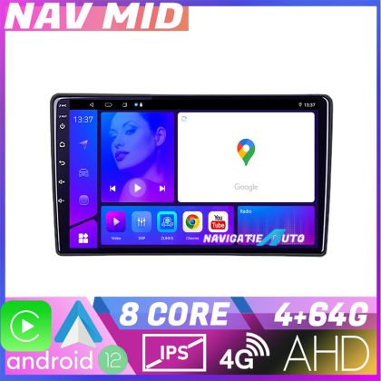 Navigatie Citroen Berlingo 2008 2018 KIT berlingo EDOTEC-LITE Android Ecran 720P Octa Core 4 64 Carplay