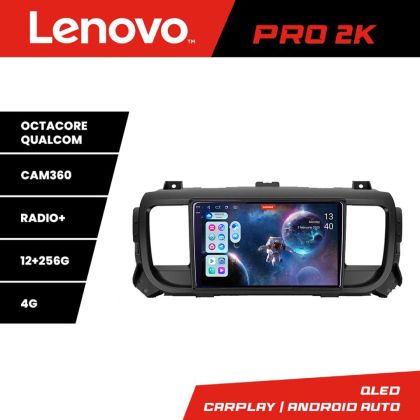 Navigatie Citroen Jumpy Toyota Proace Peugeot Traveller Lenovo Kit-jumpy16 8 core QLED 2K 12+256 360 Android Waze USB Navigatie Internet Youtube v3