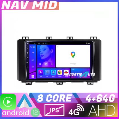 Navigatie Seat Ateca EDOTEC-LITE Android Ecran 720P Octa Core 4 64 Carplay