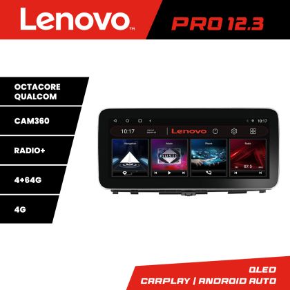 Navigatie KIA OPTIMA 2016- Manual K-345 Lenovo PRO 4+64 12.3 inch qled android 4G DSP gps internet a