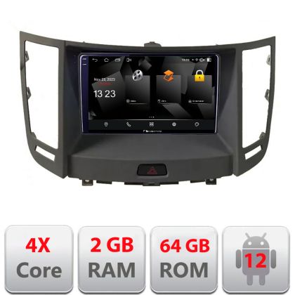 Navigatie Infinity FX intre anii 2009-2012 Android Ecran 720P Quad Core 2+64 carplay android auto