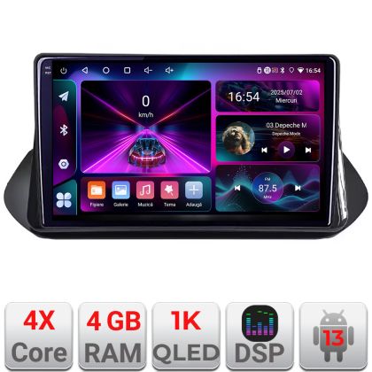 Navigatie Nissan X-trail 2021- dedicata Android radio gps internet 4+64 InCell Display 1K kit-x-trail-2021+EDT-E210-RK