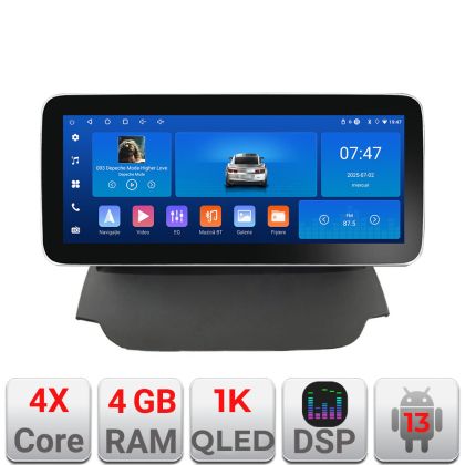 Navigatie Ford Ecosport 2017- K-ECOSPORT Edotec 4+64 12.3 inch Incell 1K android Wifi 5Ghz gps internet