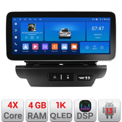 Navigatie Kia Ceed 2018-2020 Edotec 4+64 12.3 inch Incell 1K android Wifi 5Ghz gps internet  KIT-ceed18