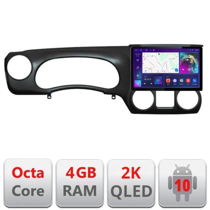 Navigatie dedicata Jeep Wrangler 2011-2016 N-WR Edonav ecran 13" 2K 4+32 Android Waze USB Navigatie 4G 360 Toslink Youtube Rad