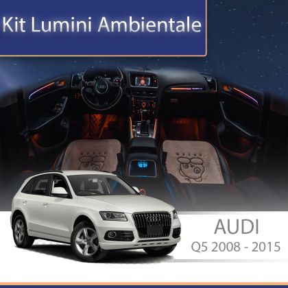 Lumini ambientale Audi Q5 B8 2008-2015 consola centrala control telefon sau sistem original