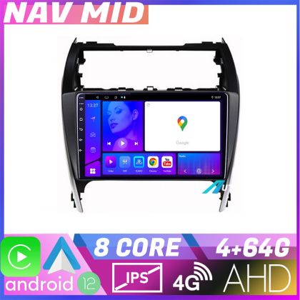 Navigatie Toyota Camry 2012 2018 EDOTEC-LITE Android radio gps internet Octa core 4 64 Carplay