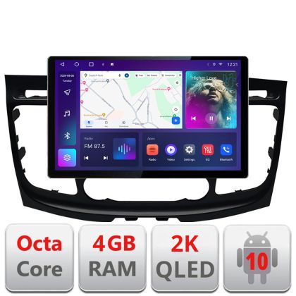 Navigatie dedicata Ford Transit 2019- varianta cu ecran de fabrica  Edonav ecran 13" 2K 4+32 Android Waze USB Navigatie 4G 360 Toslink Youtube Radio KIT-transit-2019-b si EDT-E513-PRO