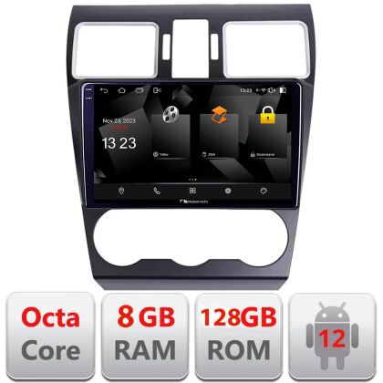 Navigatie Subaru Forester XV Nakamichi NAM5960PRO Octa core 8+128 carplay android auto radio gps internet