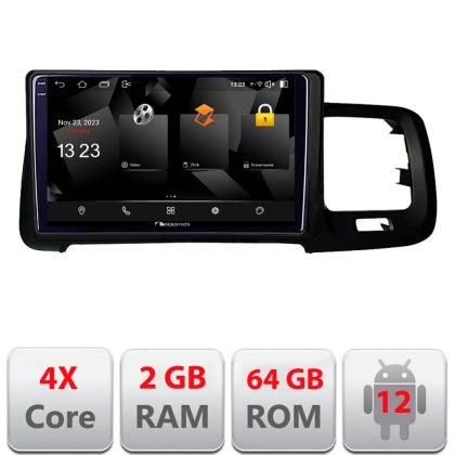Navigatie Volvo S60 2008-2014 5230-s60-08 Android Ecran 720P Quad Core 2+64 carplay android auto