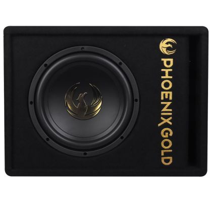 Subwoofer activ Phoenix Gold, difuzor 12", 250 W RMS, 1000 W MAX, kit de cabluri incluse