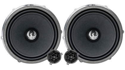 Set 2 Difuzoare componente, pe 2 căi VW, 7" (180 mm) cu filtre si cabluri plug & play, 90 W RMS/180 W MAX, 4 Ohm, Phoenix Gold, ZDSW7CS