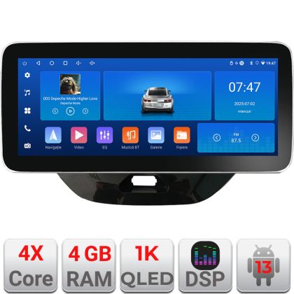 Navigatie Ford KA 2015-2020 Edotec 4+64 12.3 inch Incell 1K android Wifi 5Ghz gps internet  KIT-kamiq