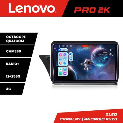 Navigatie Audi A4 A5 B8 cu MMI3G Android radio gps internet 8 core QLED 2K 12+256 360 Lenovo